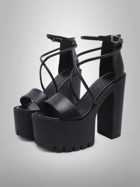 After All High Heel Sandals Gothic shoes