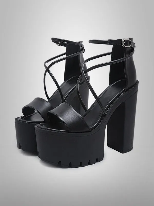 After All High Heel Sandals Gothic shoes