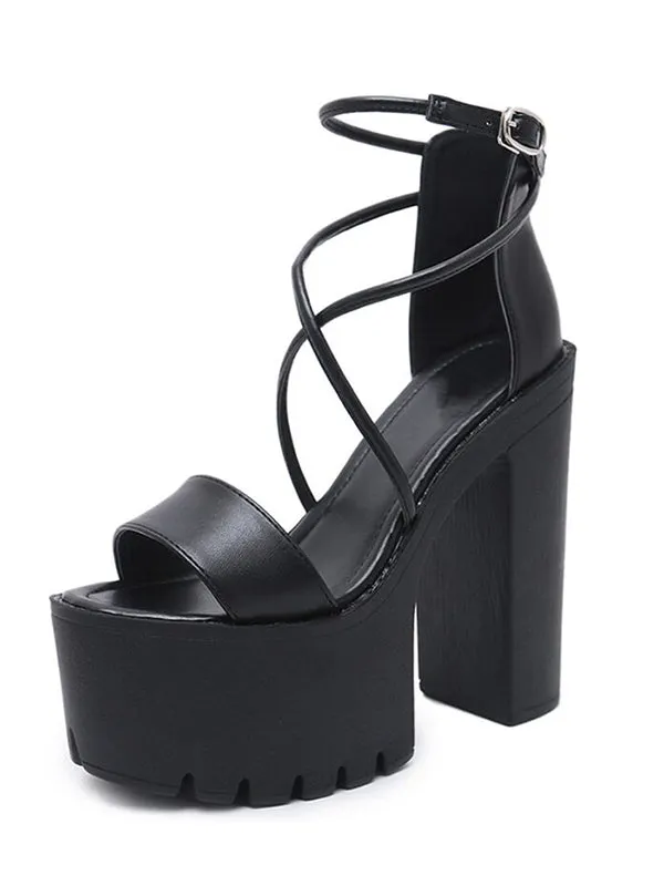 After All High Heel Sandals Gothic shoes