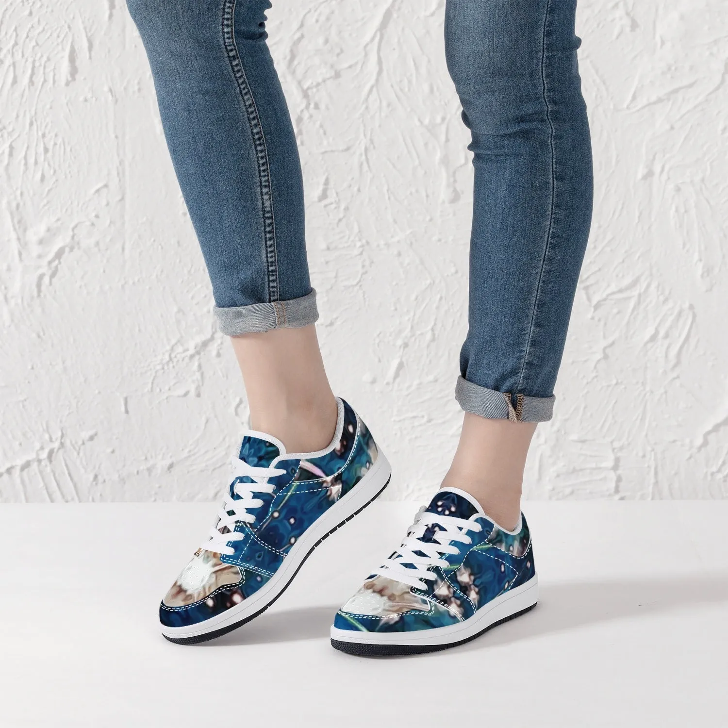 Beacon Psychedelic Split-Style Low-Top Sneakers