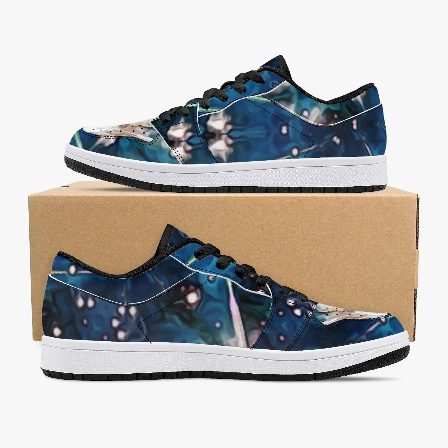 Beacon Psychedelic Split-Style Low-Top Sneakers