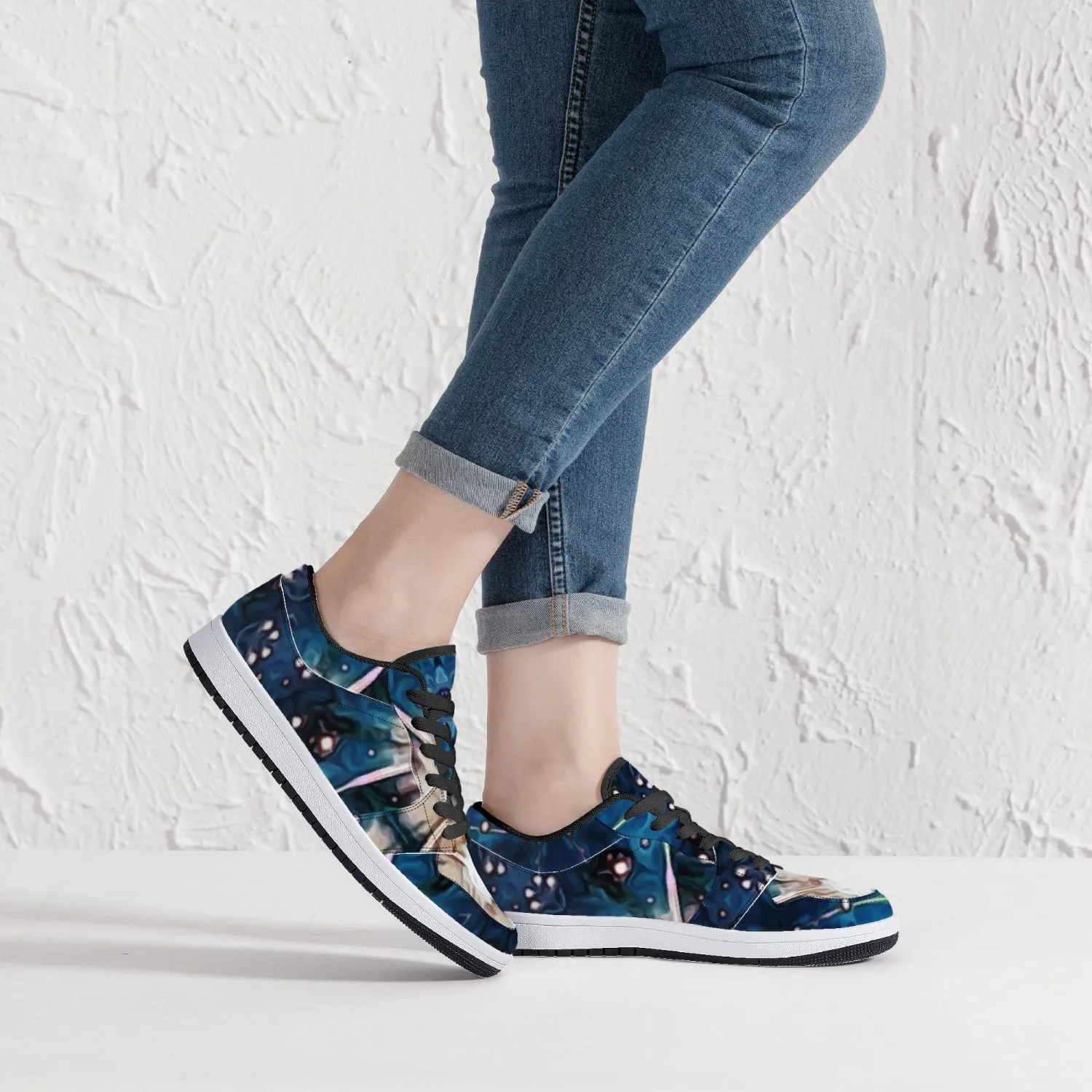 Beacon Psychedelic Split-Style Low-Top Sneakers