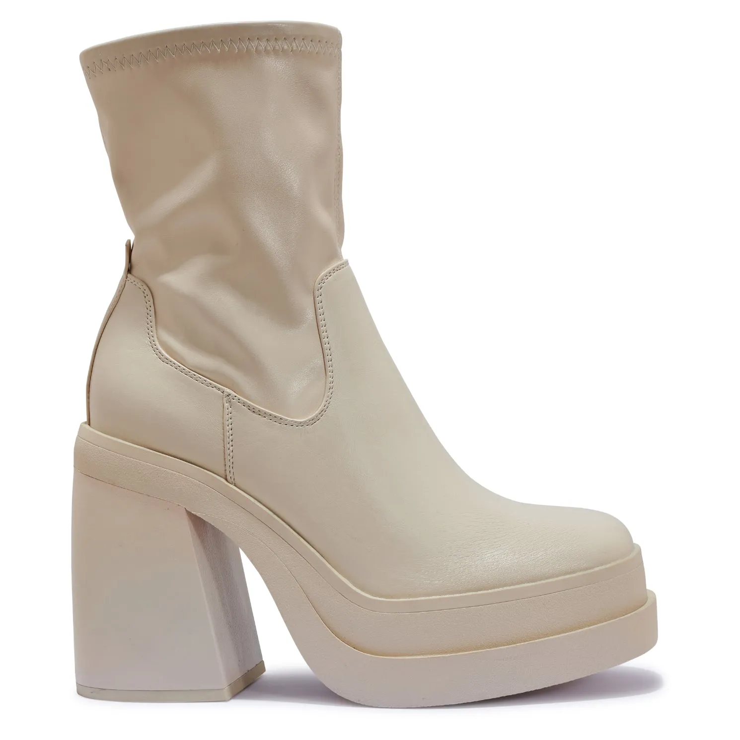 BUD5 CHUNKY DOUBLE PLATFORM SOCK BOOT