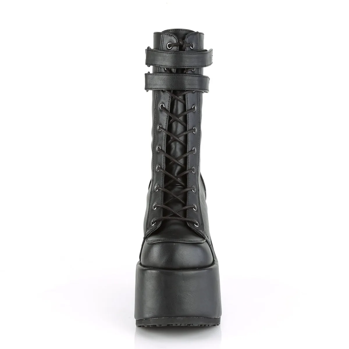 CAMEL-250 Demoniacult Alternative Footwear Women's Knee High Boots