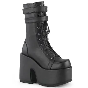 CAMEL-250 Demoniacult Alternative Footwear Women's Knee High Boots
