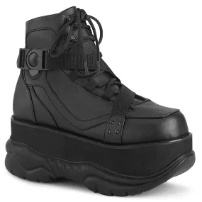 DemoniaCult Neptune 181 Unisex/Mens 3" Heel, Platform Ankle Length Boots