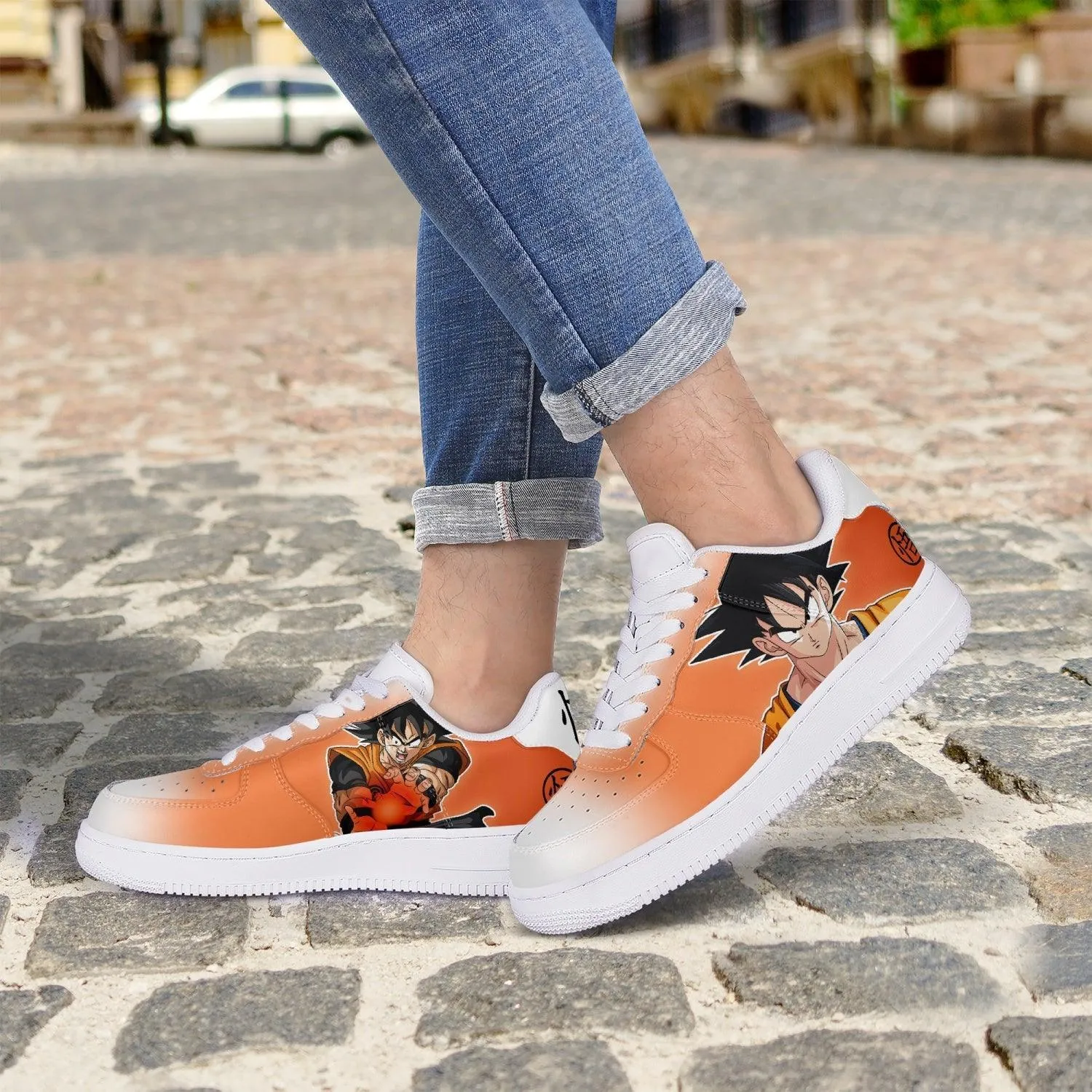 Dragon Ball Z Goku Orange Gi Air F1 Anime Shoes