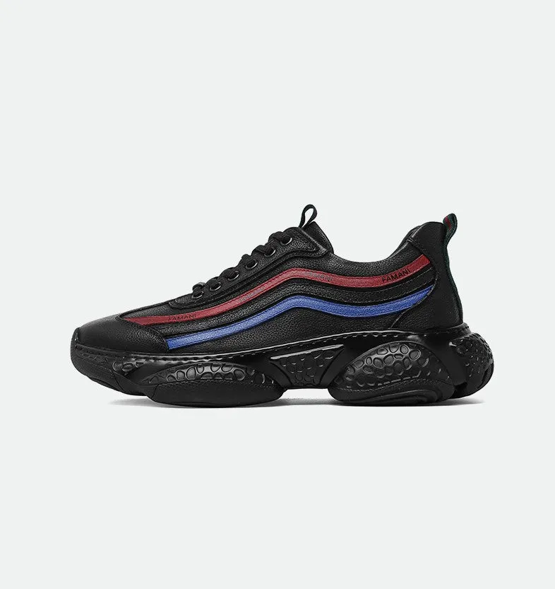 FAMAN MULTI 3 STRIPE TRAINERS