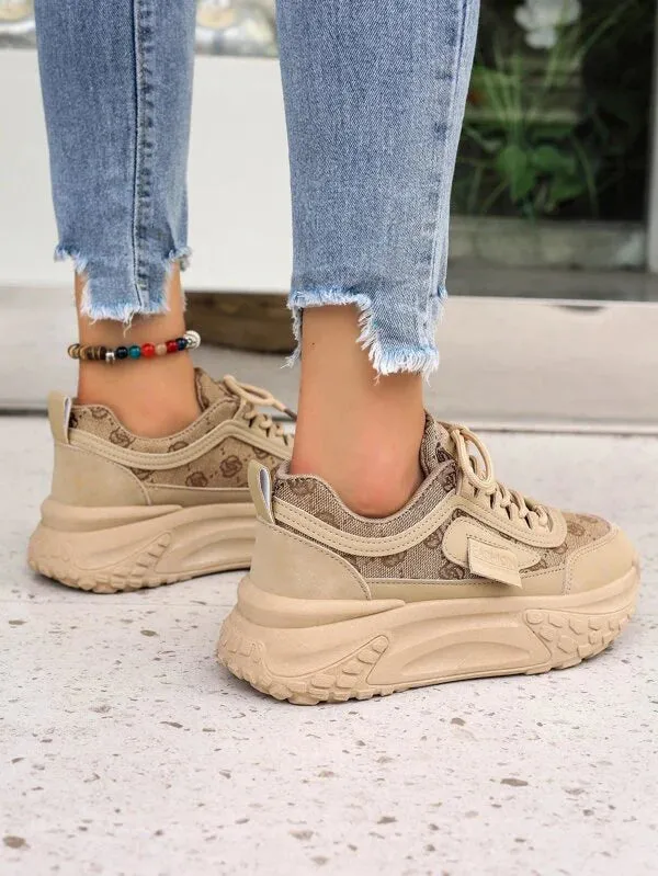 Floral Low-Top Sneakers for Women