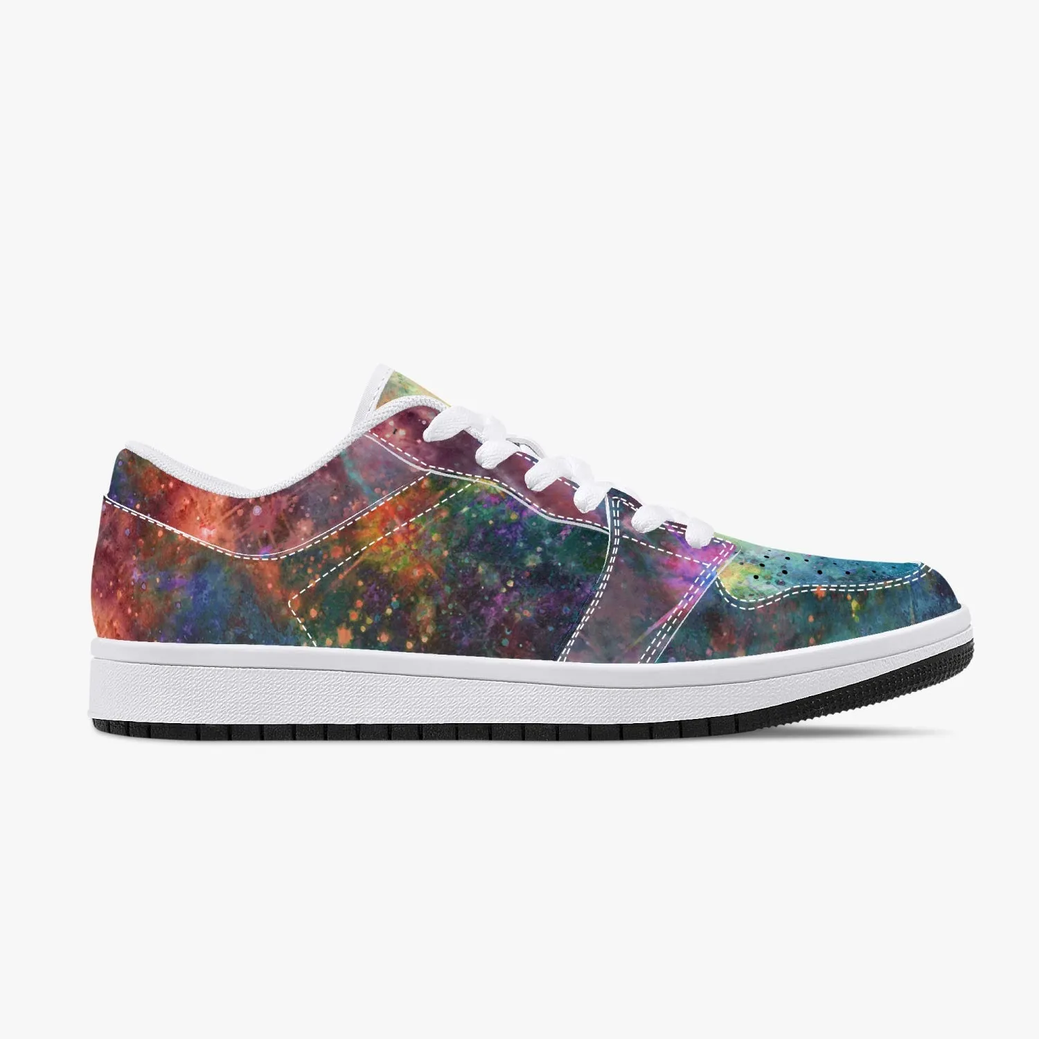 Fortuna Psychedelic Split-Style Low-Top Sneakers