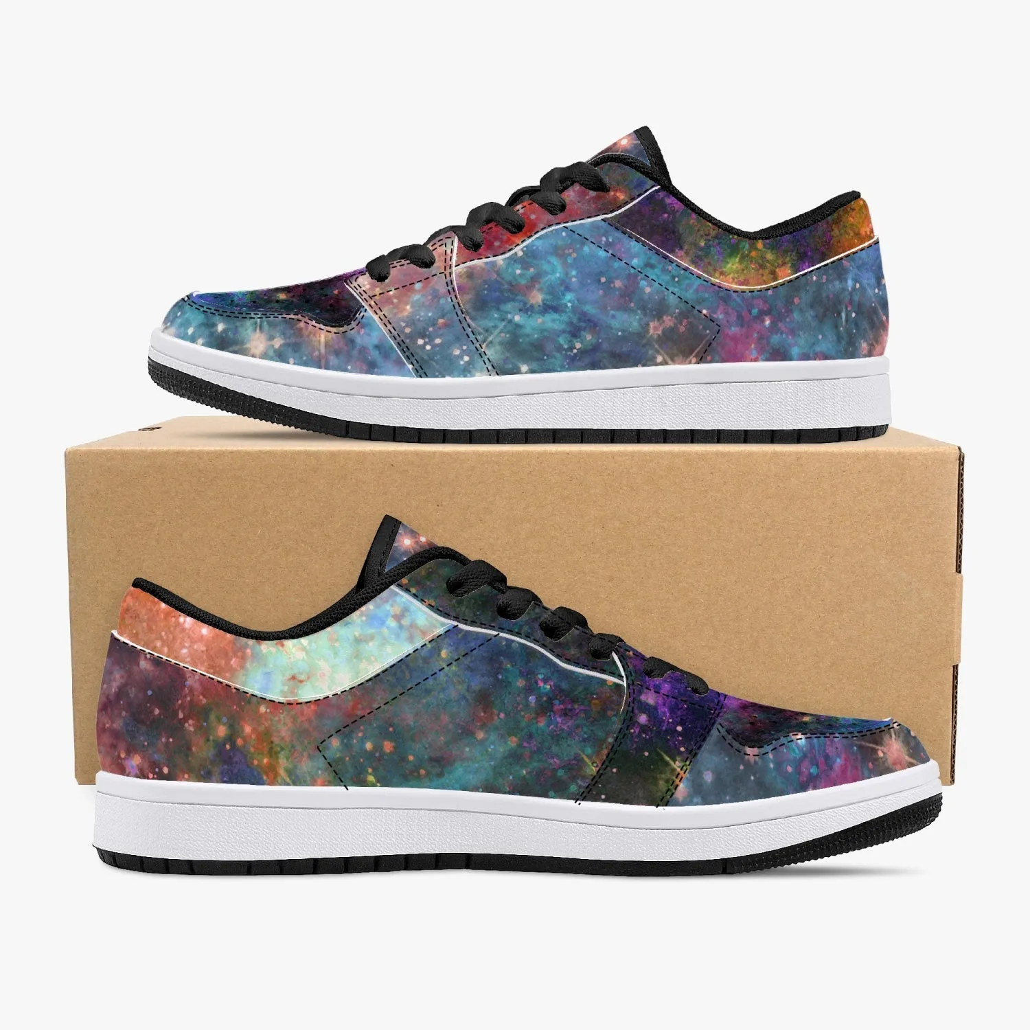 Fortuna Psychedelic Split-Style Low-Top Sneakers