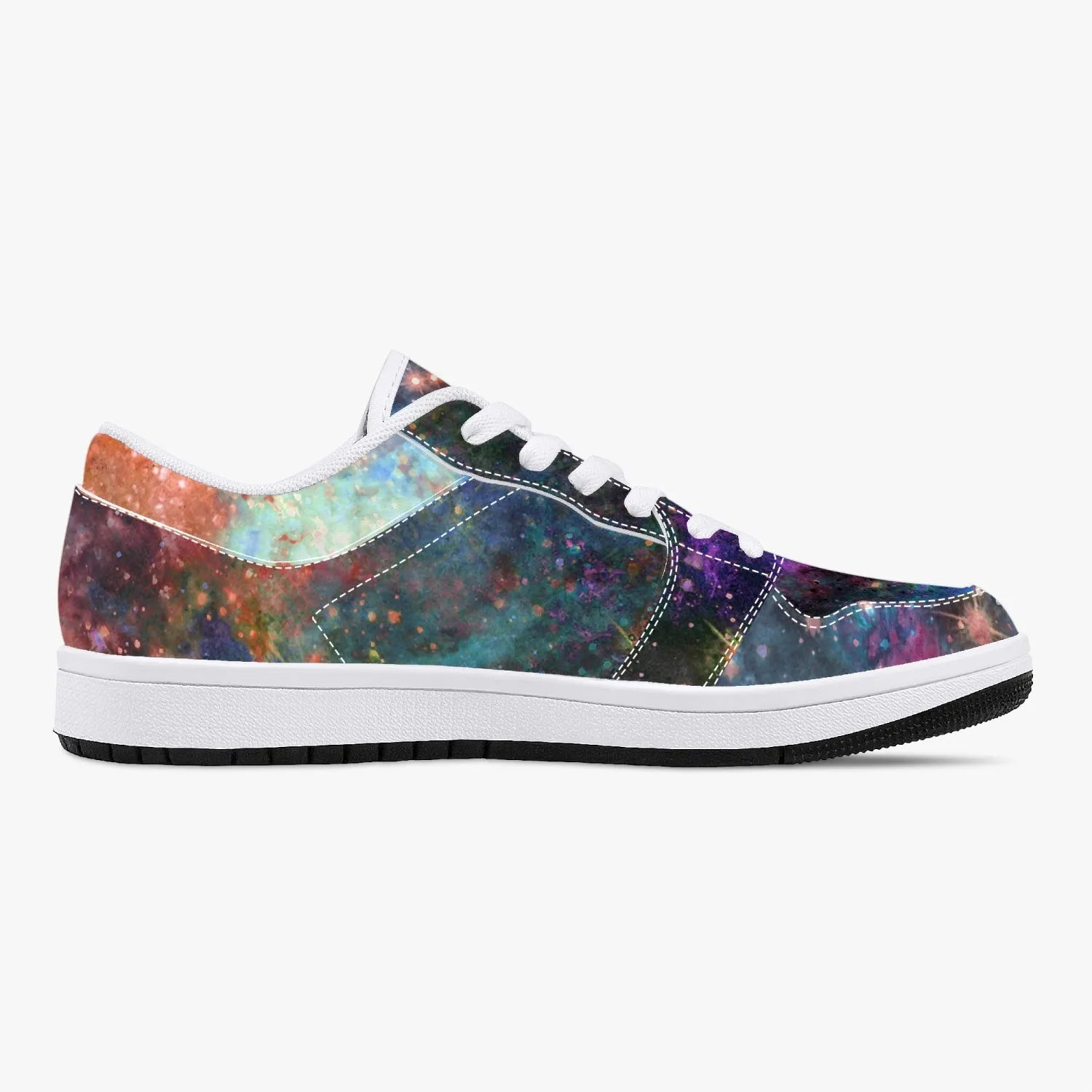 Fortuna Psychedelic Split-Style Low-Top Sneakers