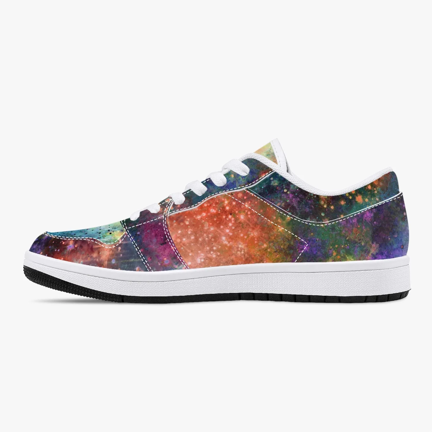 Fortuna Psychedelic Split-Style Low-Top Sneakers