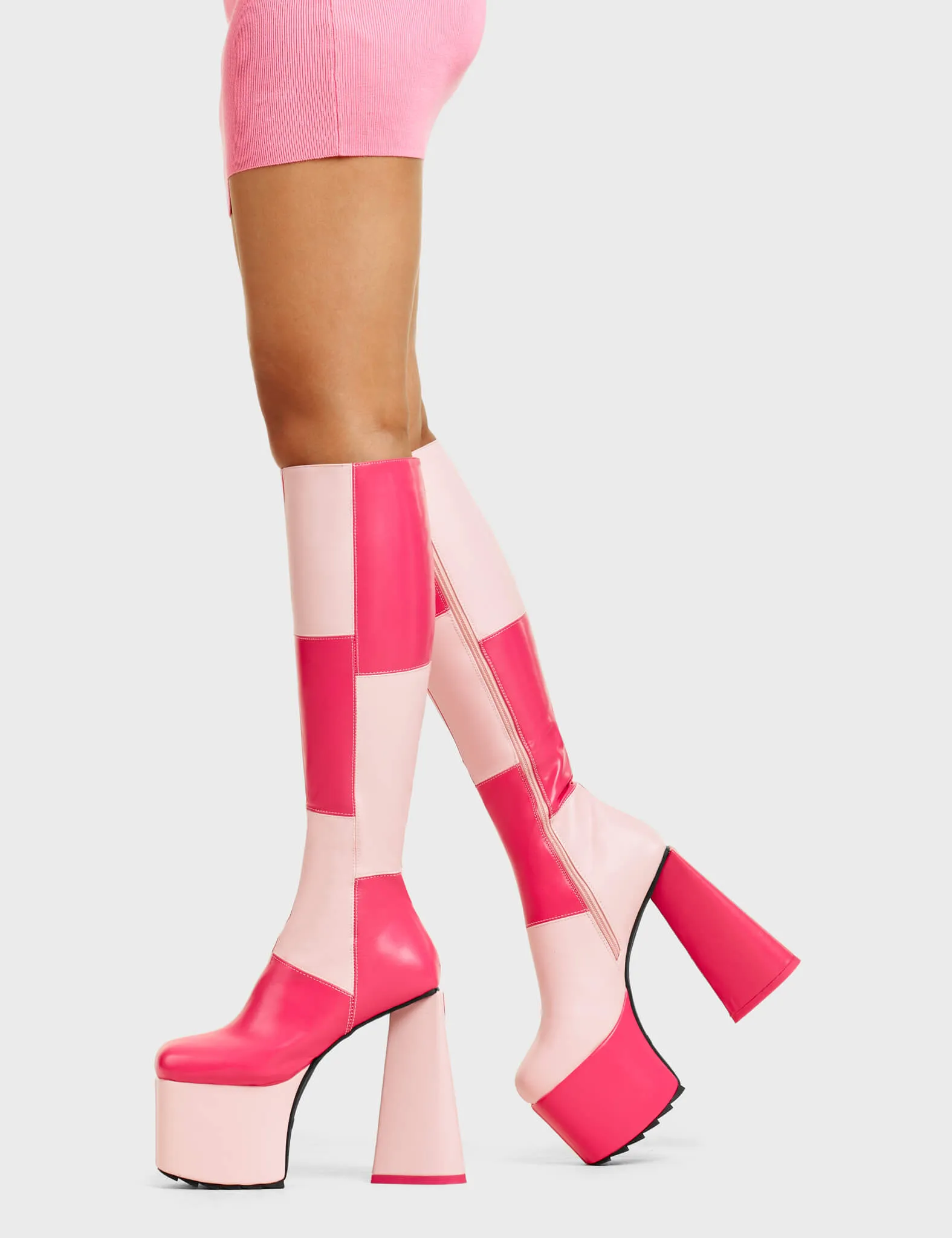 Getting Better Platform Knee High Boots