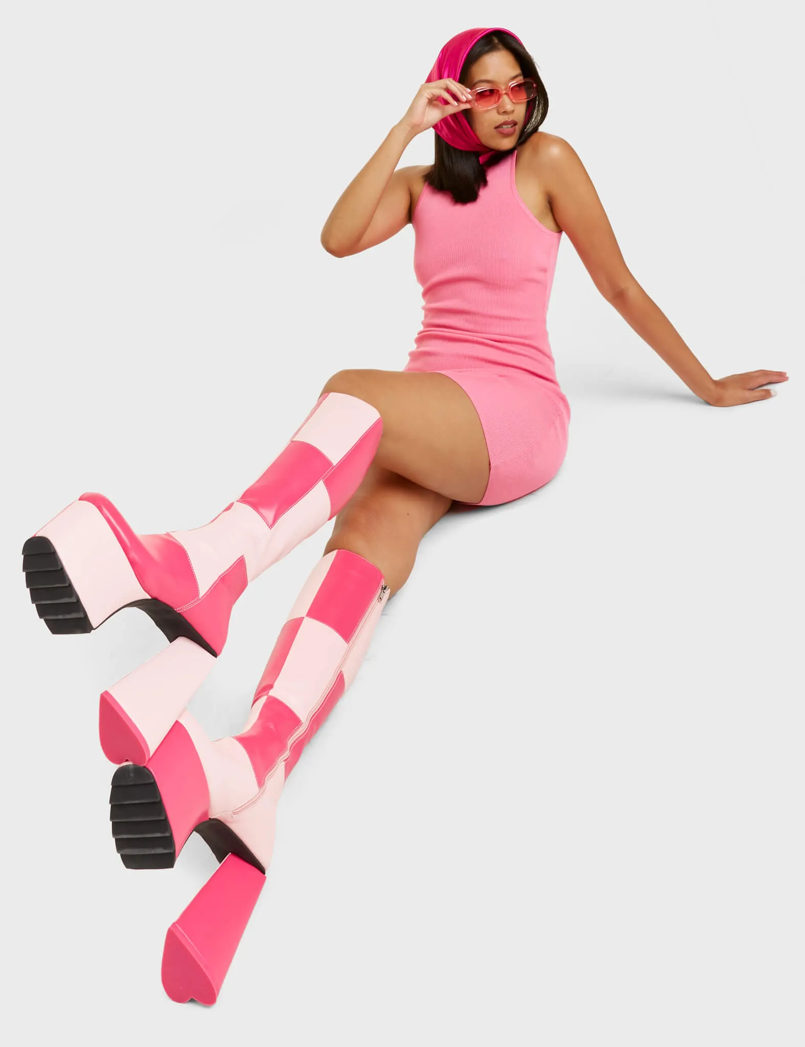 Getting Better Platform Knee High Boots