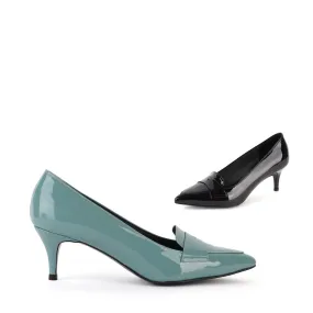 Harper - patent leather heel