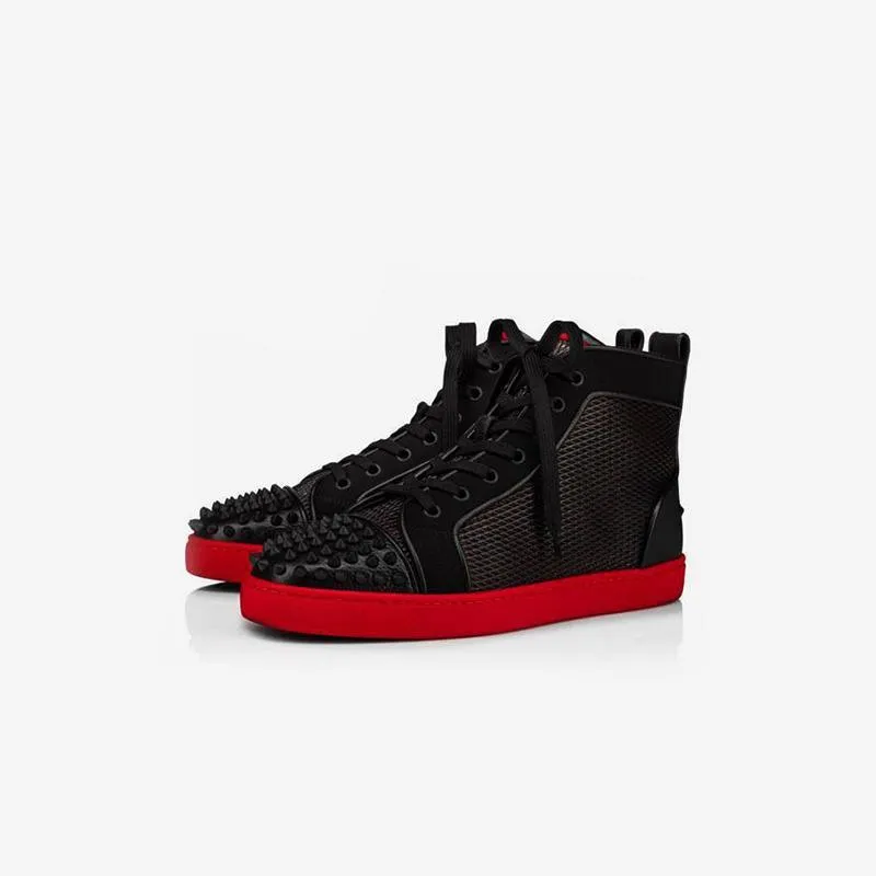 High Top Rivet Sneakers