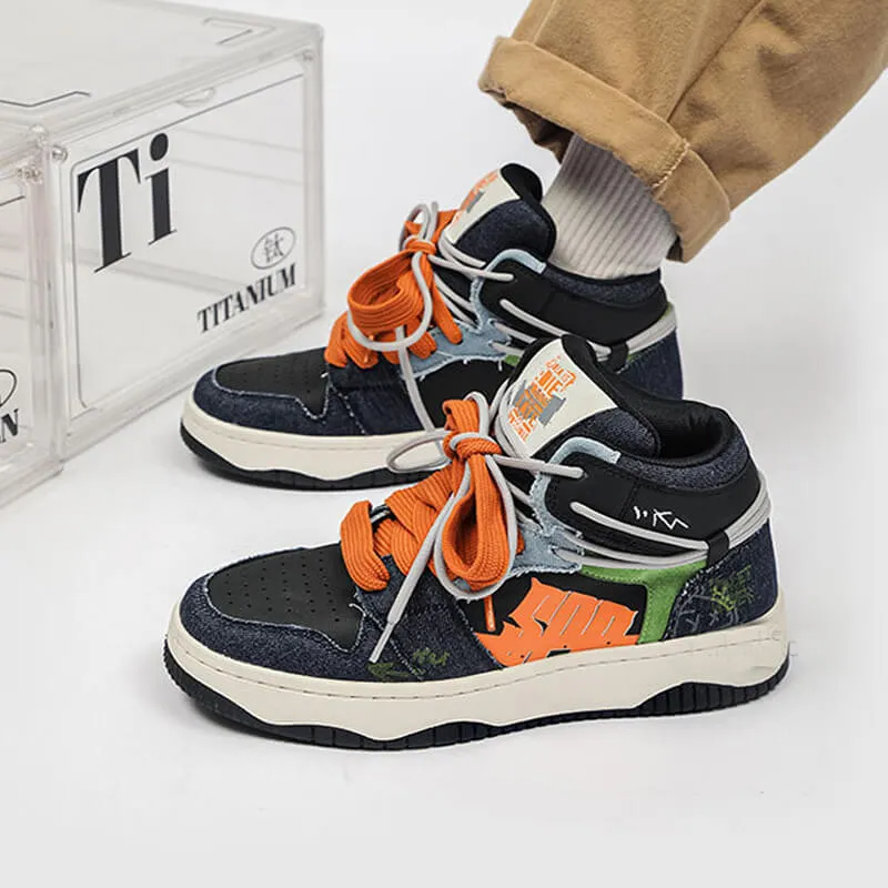 High Top Snakers INFINIT Blaze Exo sneakers