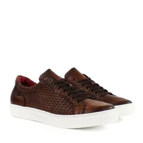 Jeffery West - Apolo Trainers in Brown