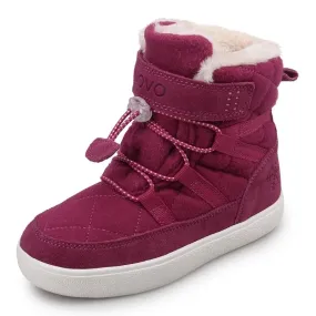 Kids Buckle Strap Velvet Warm Fur Snow Shoes