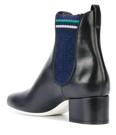 Knitted Panel Boots