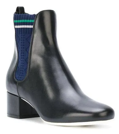 Knitted Panel Boots