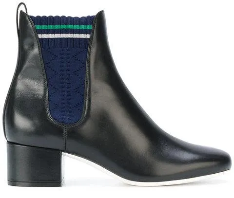 Knitted Panel Boots
