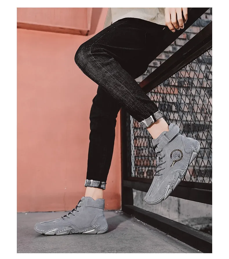 Men's Genuine Leather Boots