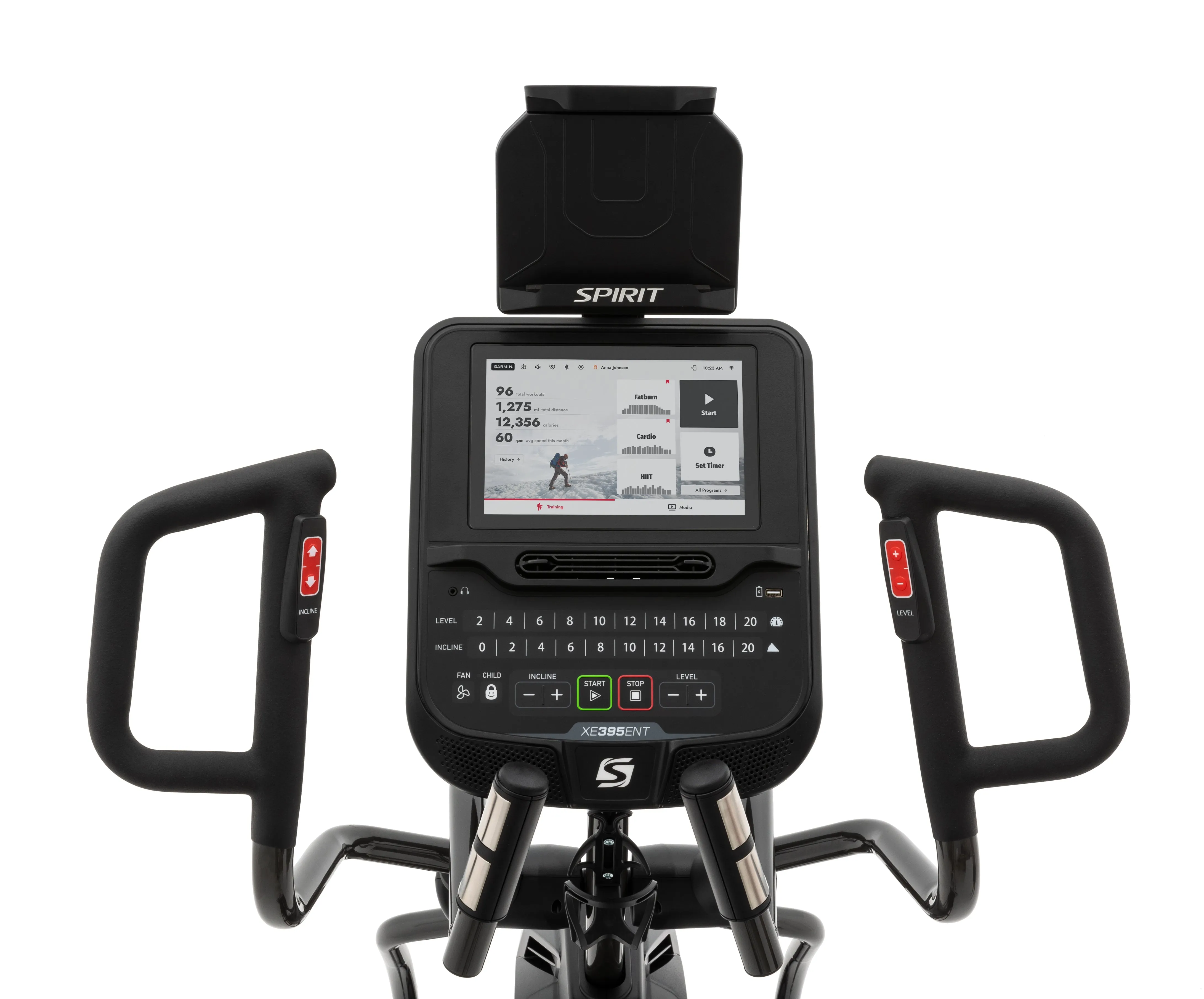 NEW Spirit XE395 ENT Elliptical