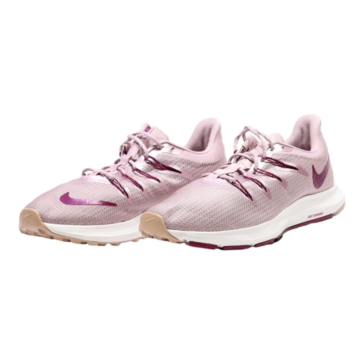 NIKE Running Sneaker Trainers Pink Synthetic Womens UK 7