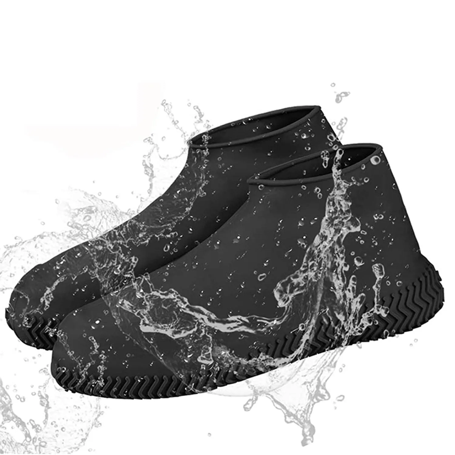 Non-Slip Waterproof Silicone Shoe Cover, Large