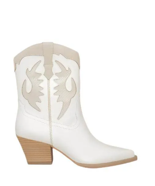 Oasis Society Houston - Layered Panel Cowboy Boots