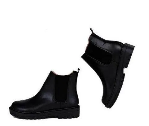Paden Casual Black Brown Ankle Boots
