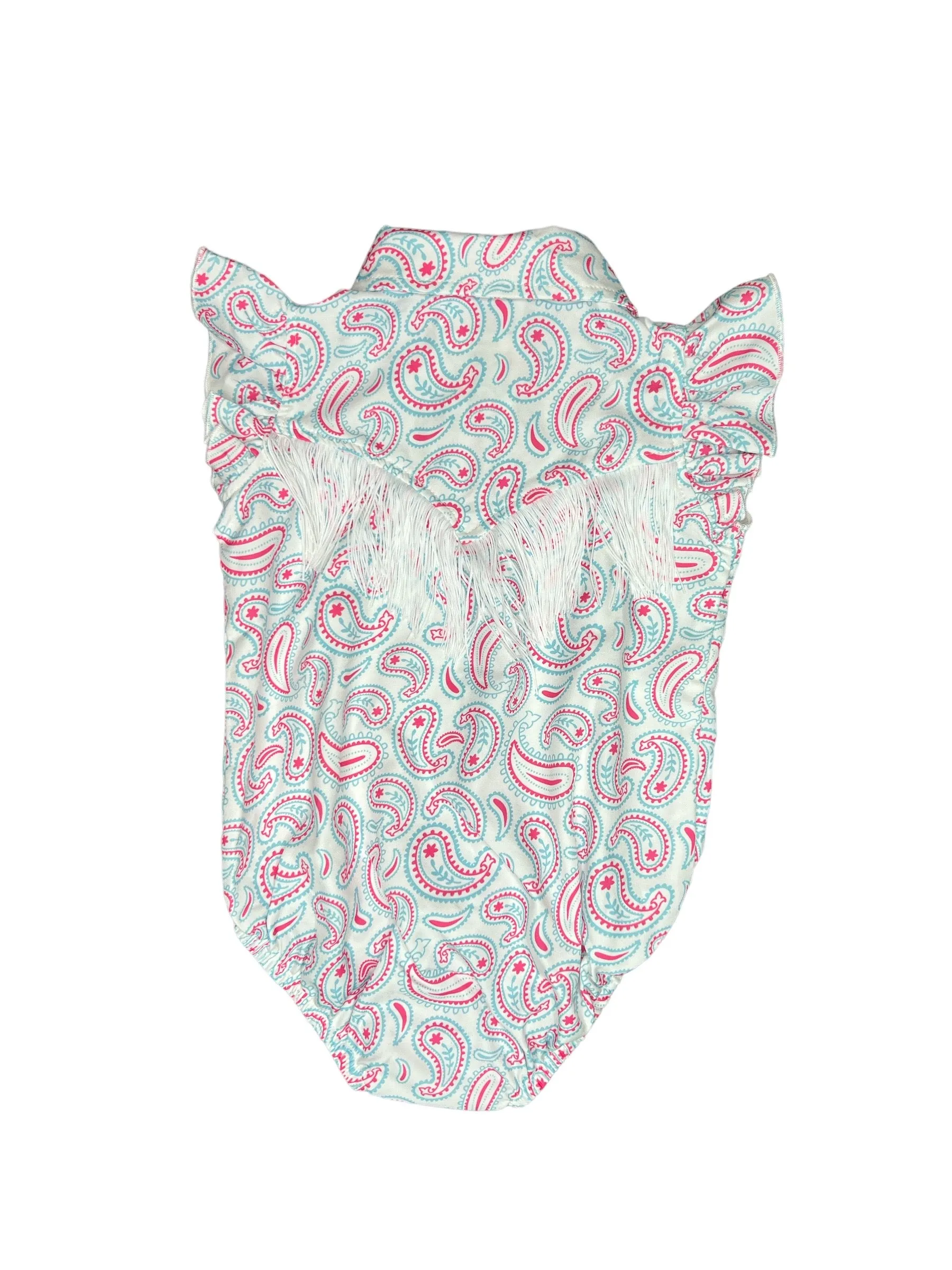 Paisley Ruffle Snap Onesie Baby (0-18m)