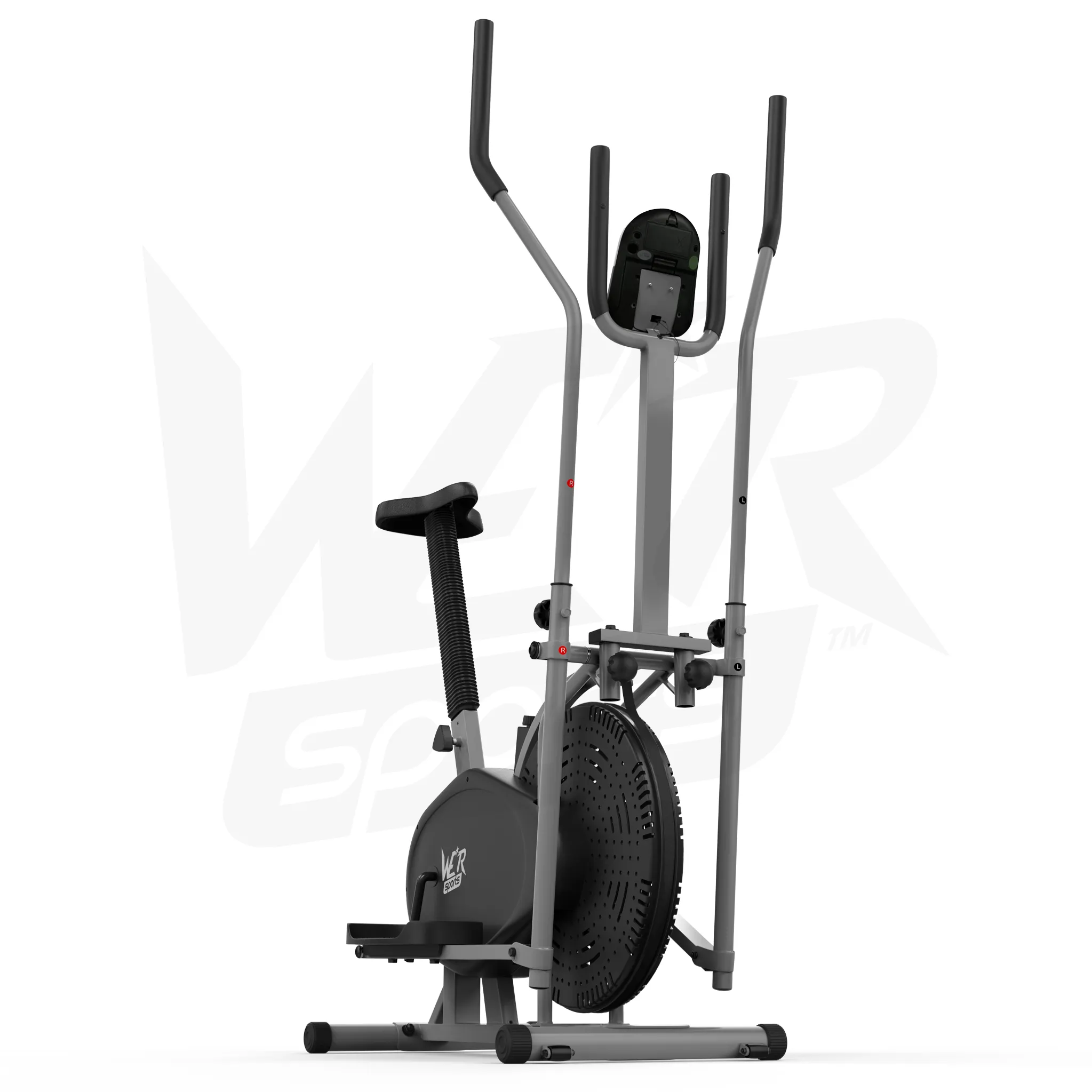 RevXtreme PowerXross Deluxe 2-in-1 Elliptical Cross Trainer BLACK-SILVER
