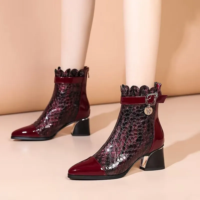 Serpatura Veltique Event Booties
