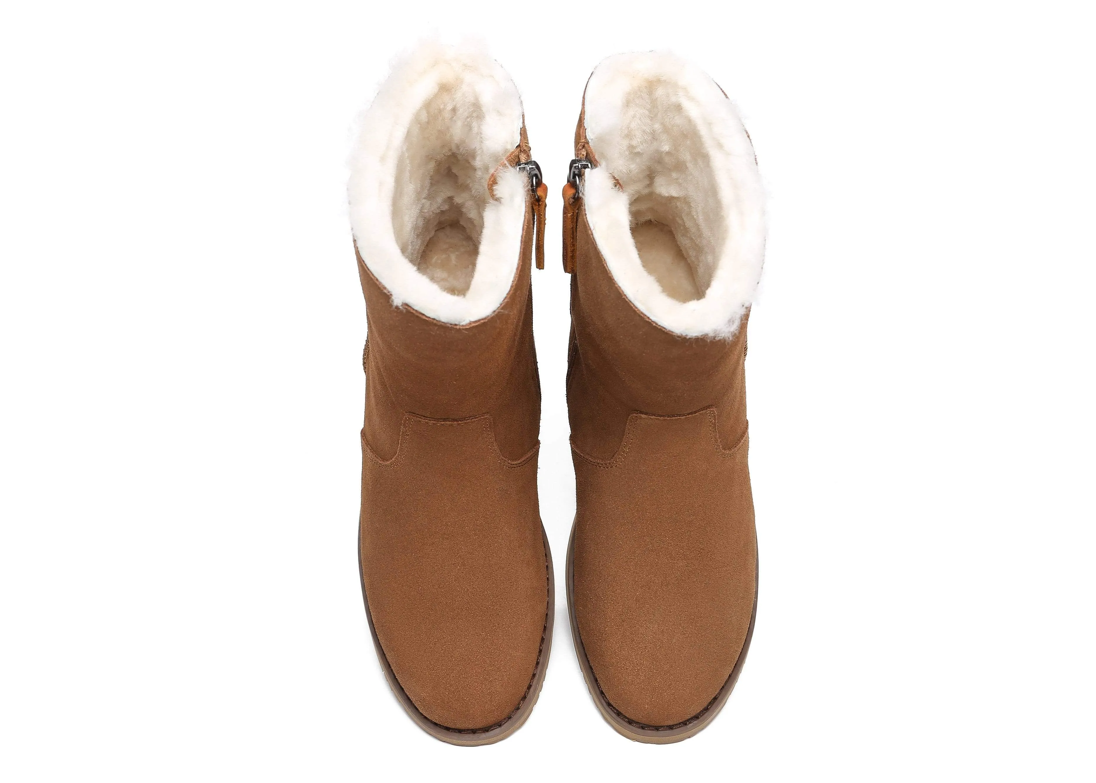 TARRAMARRA® Women UGG Corina Suede Mid Calf Boots Water Resistant