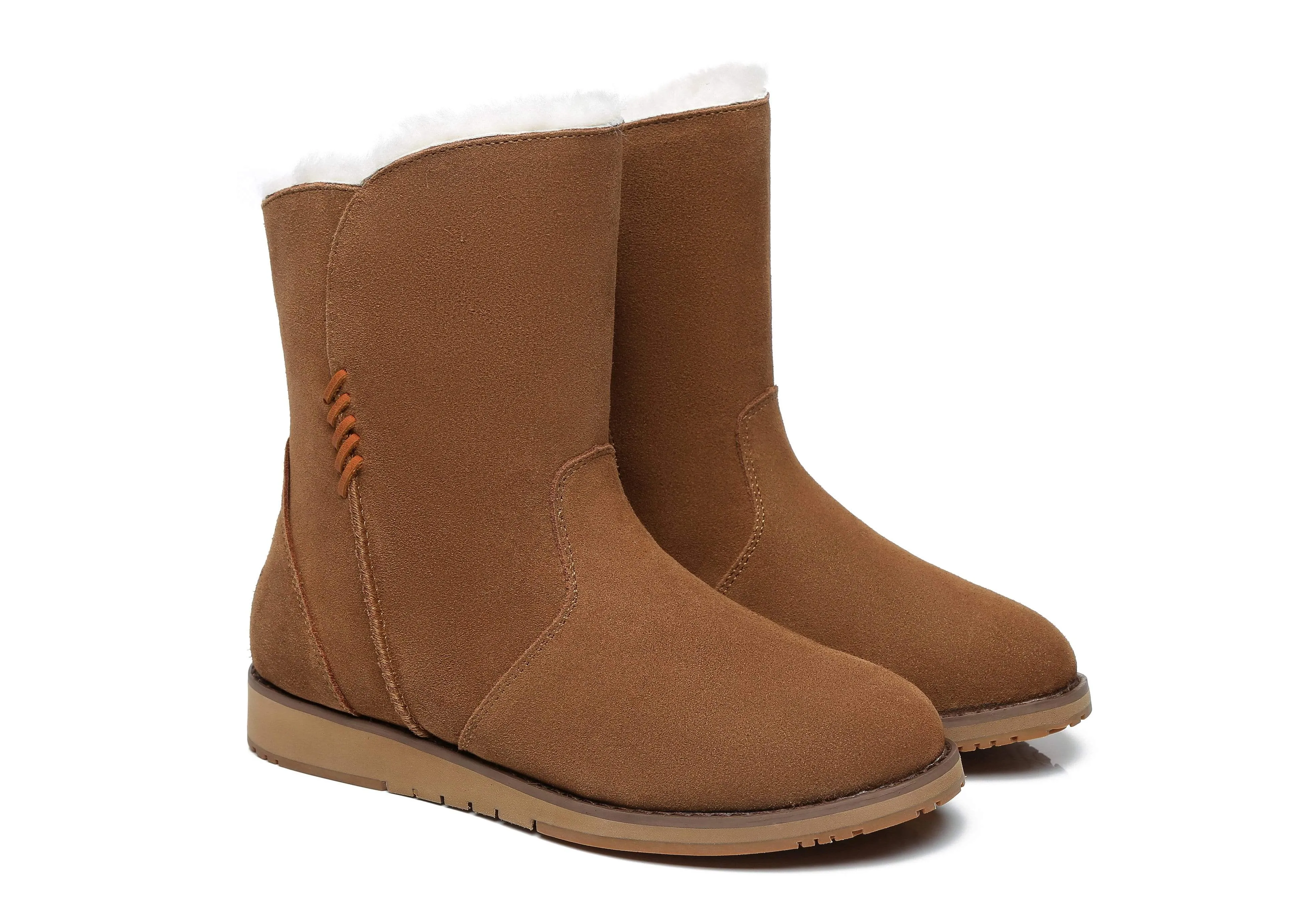 TARRAMARRA® Women UGG Corina Suede Mid Calf Boots Water Resistant