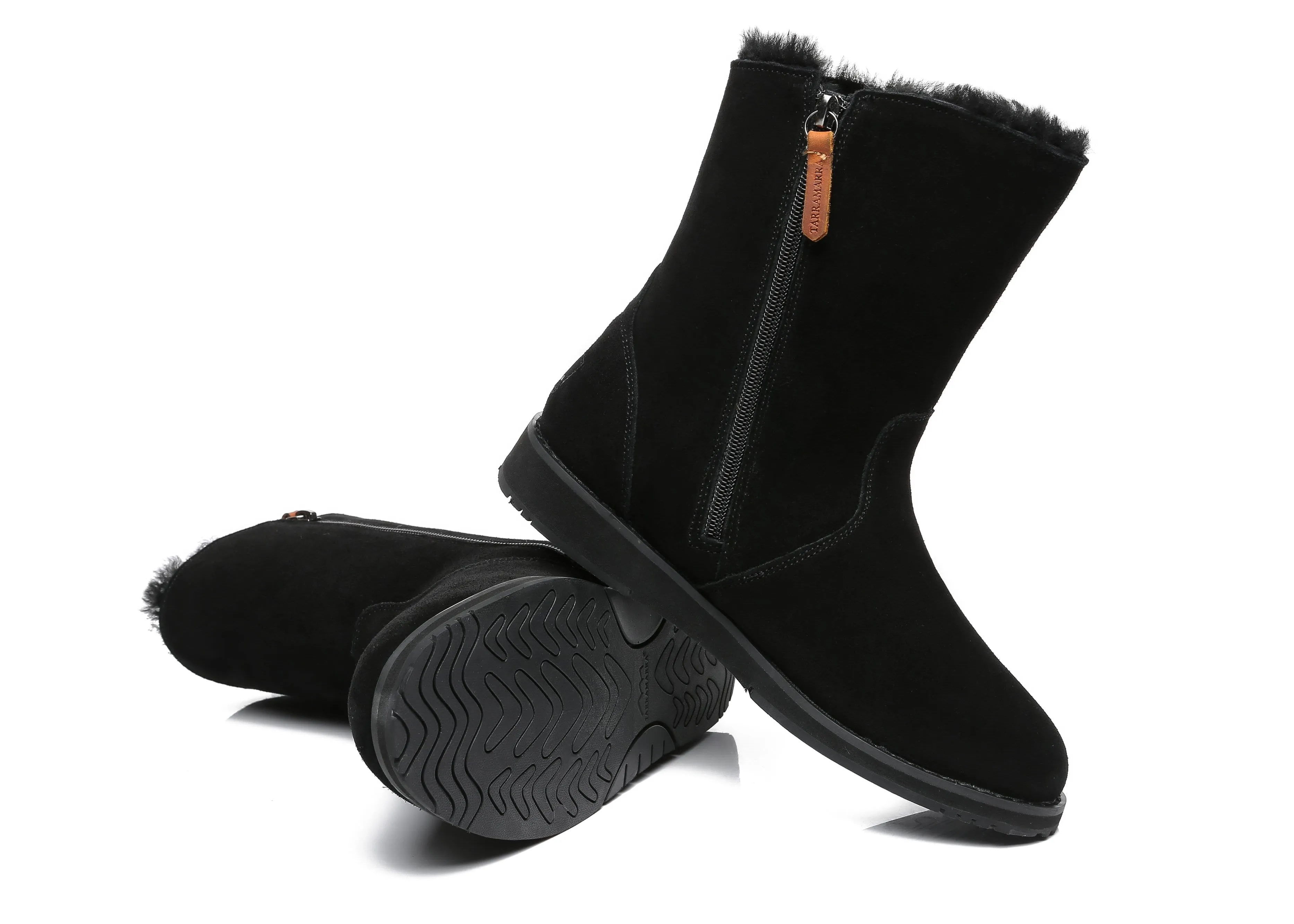TARRAMARRA® Women UGG Corina Suede Mid Calf Boots Water Resistant
