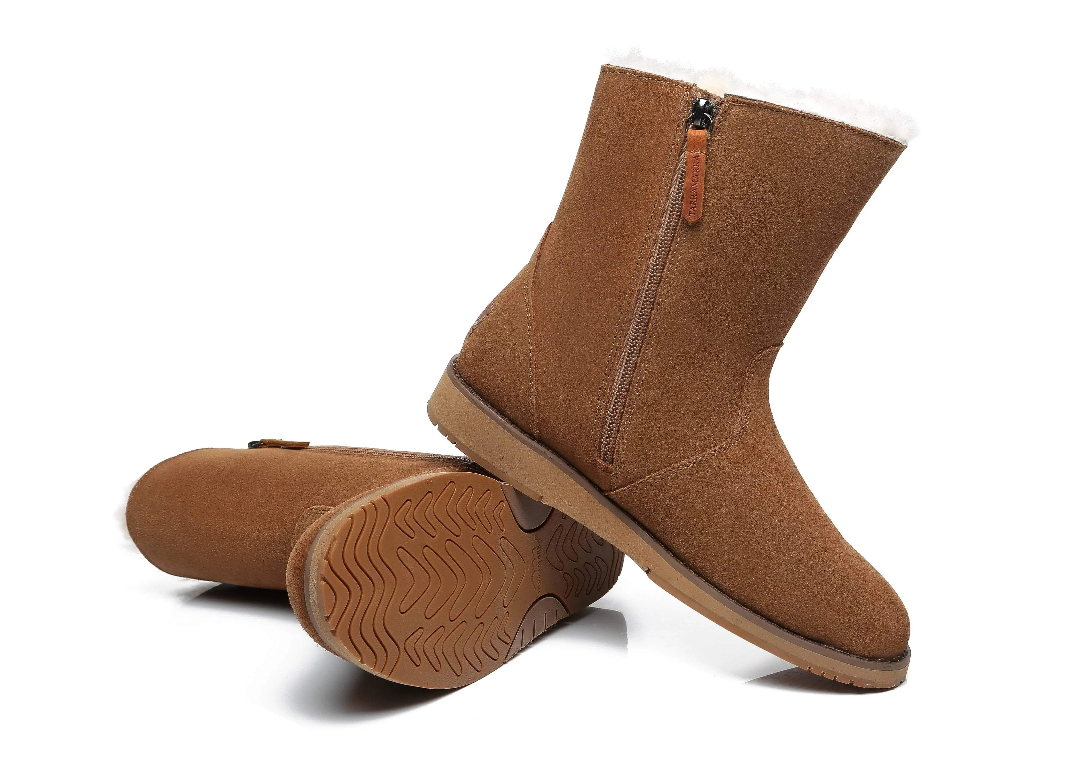 TARRAMARRA® Women UGG Corina Suede Mid Calf Boots Water Resistant