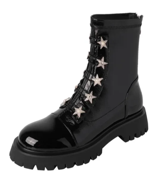 The Starry Night Platform Boots