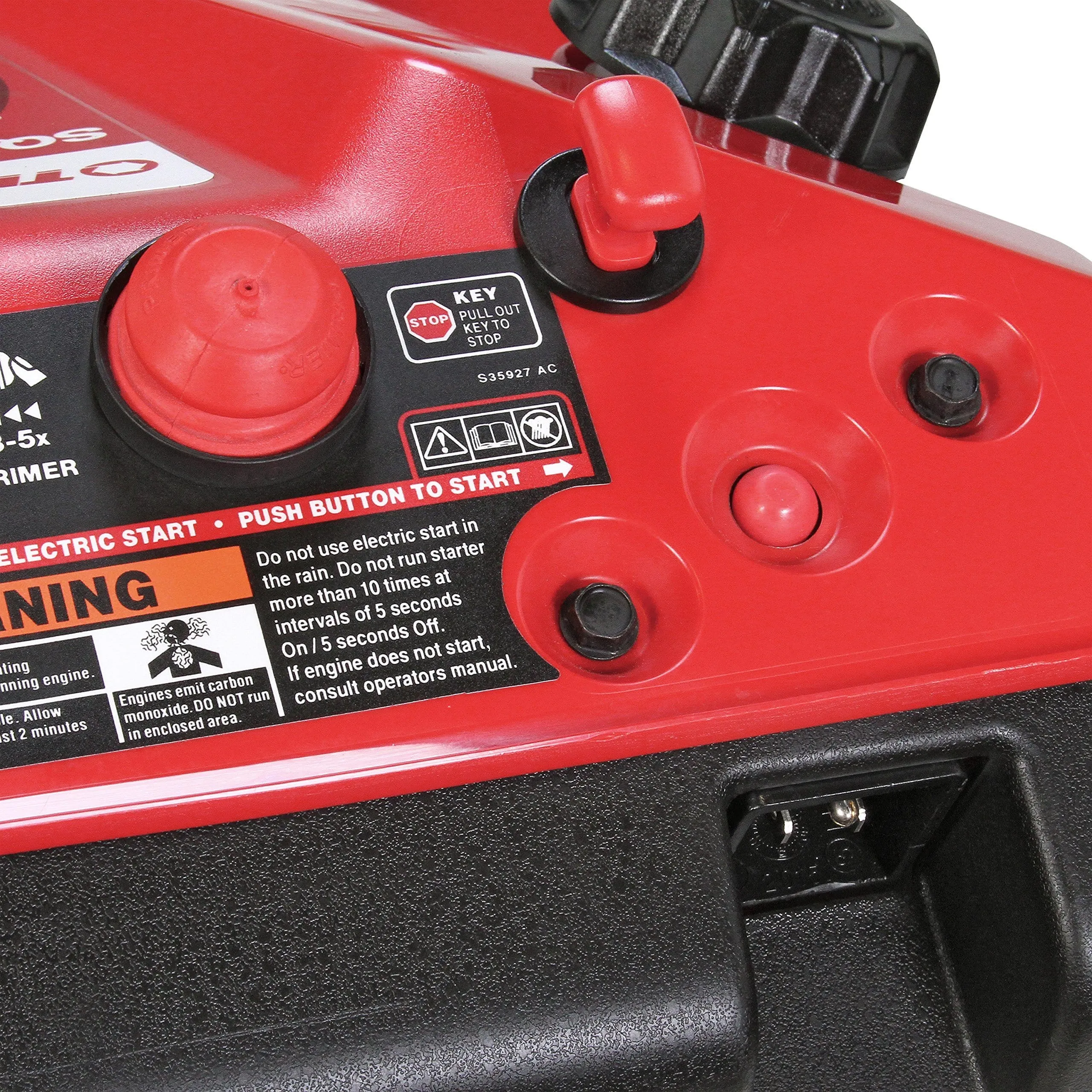 Troy-Bilt Squall 208cc Electric Start 21-Inch Single Stage Gas Snow Thrower