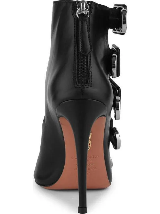 'Tutto' Buckle Suede or Leather Sandals