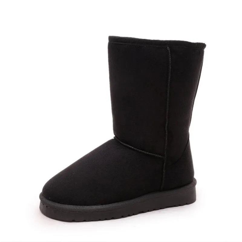 Unisex Winter Warm Snow Half Boots Shoes